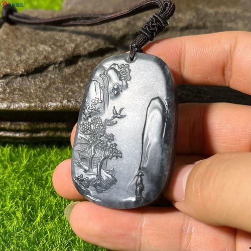 青花籽料牌子怎么看真假,牌匾揭秘